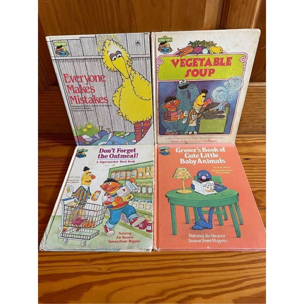 1980 Sesame Street Books